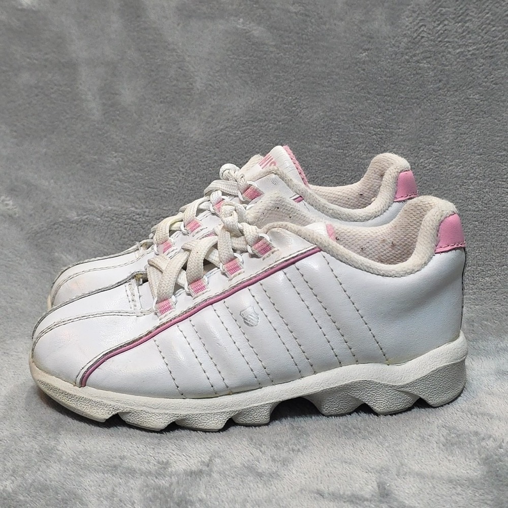 Kswiss White Pink Sneakers Infants US‎ 8.5
